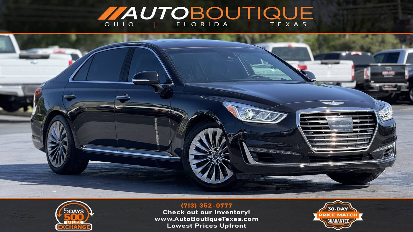 2018 Genesis G90 5.0L Ultimate — Sedan — 65,573 mi — Alvin, TX