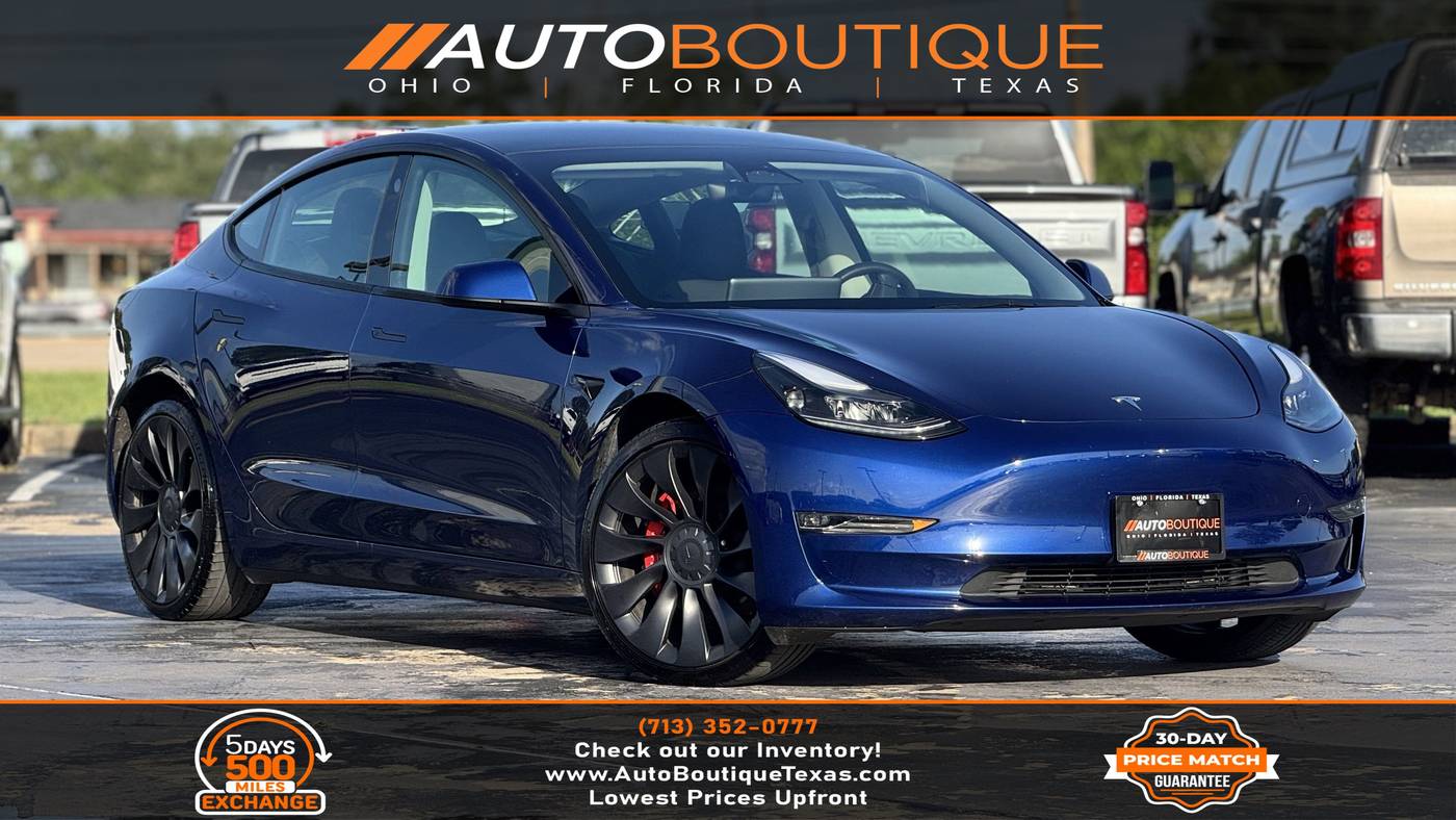 2023 Tesla Model 3 Performance — Sedan — 37,850 mi — Alvin, TX