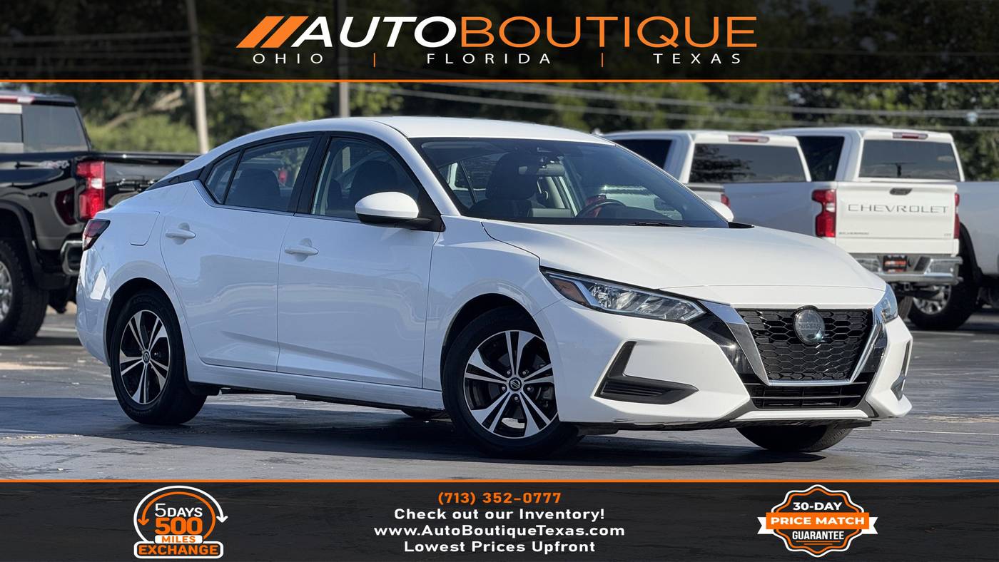 2022 Nissan Sentra SV — Sedan — 42,895 mi — Alvin, TX