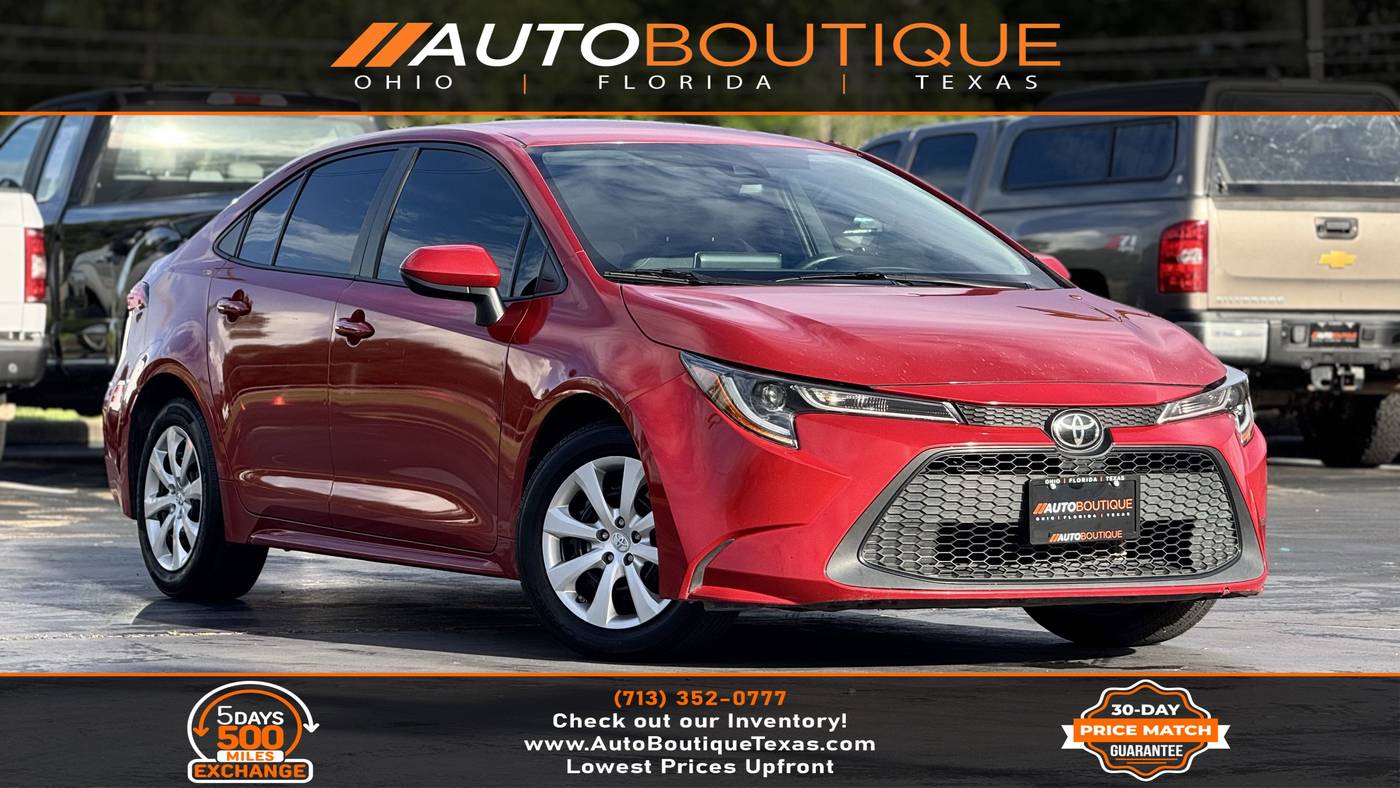 2021 Toyota Corolla LE — Sedan — 107,055 mi — Alvin, TX