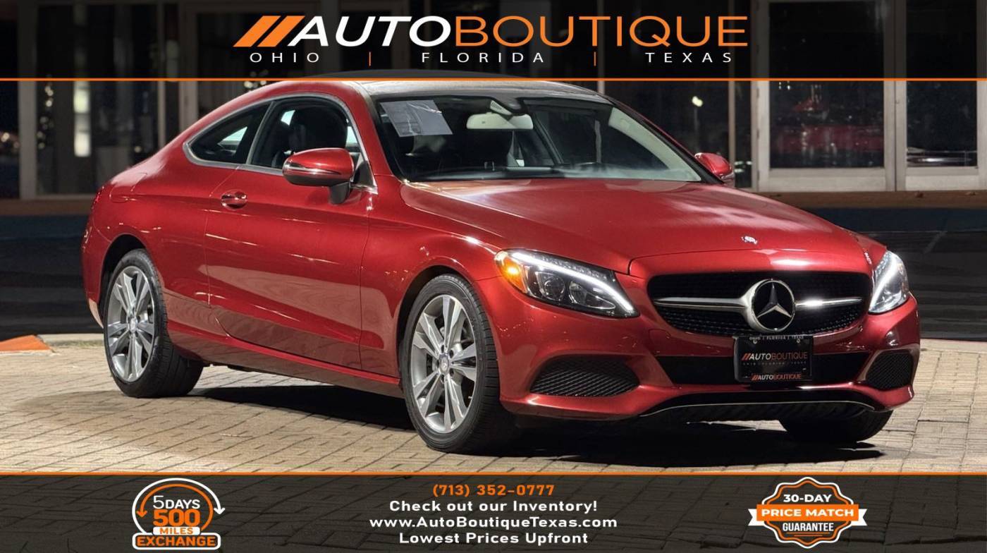 2017 Mercedes-Benz C-Class C 300 — Coupe — 99,288 mi — Alvin, TX