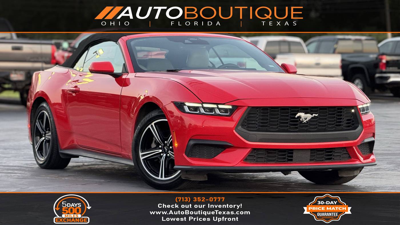 2024 Ford Mustang EcoBoost Premium — Convertible — 48,189 mi — Alvin, TX