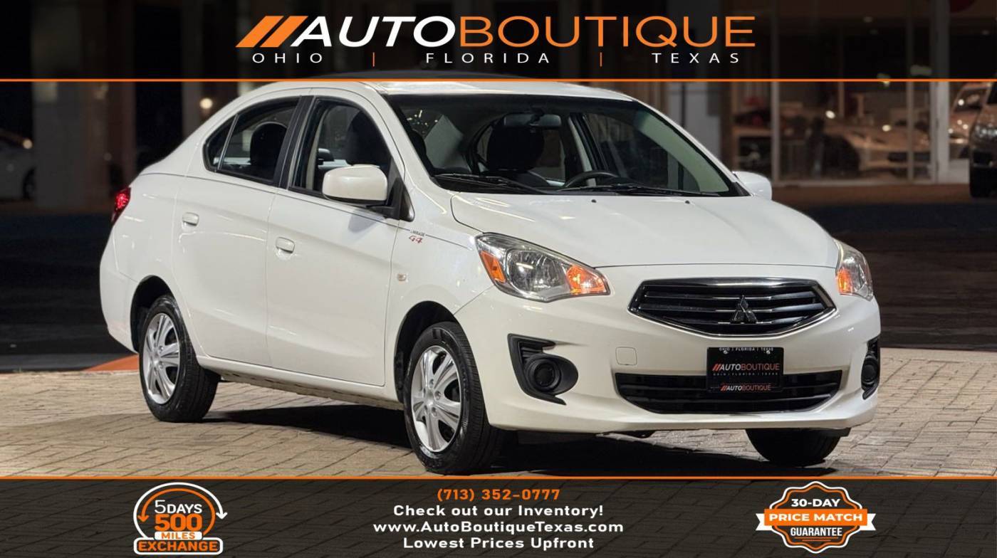 2017 Mitsubishi Mirage ES — Sedan — 76,622 mi — Alvin, TX