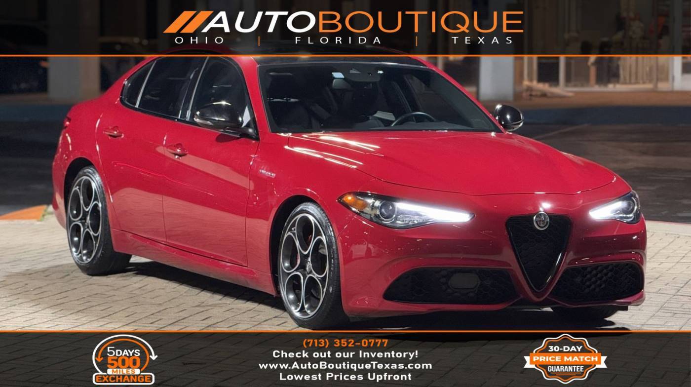 2022 Alfa Romeo Giulia Veloce — Sedan — 37,976 mi — Alvin, TX