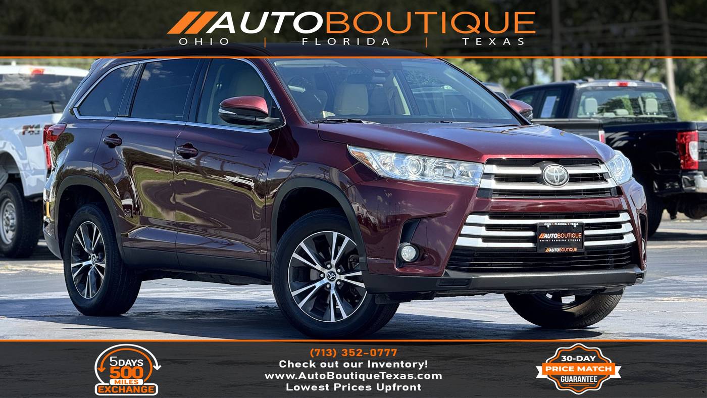 2019 Toyota Highlander LE Plus — SUV — 90,311 mi — Alvin, TX