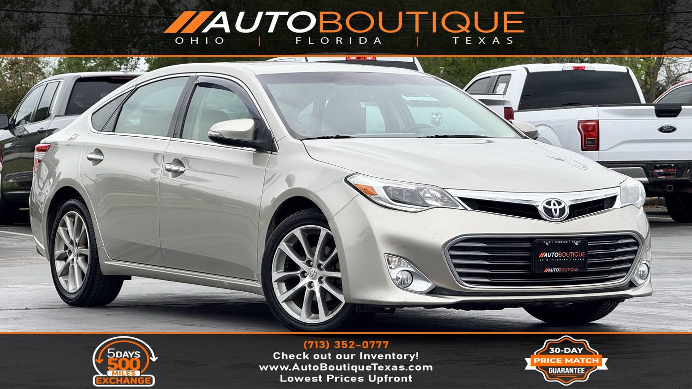2015 Toyota Avalon XLE Touring — Sedan — 76,373 mi — Alvin, TX