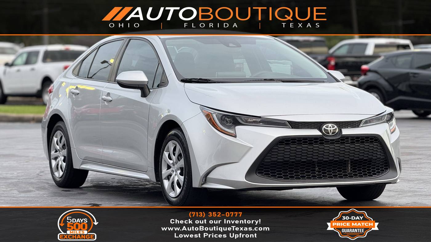 2020 Toyota Corolla LE — Sedan — 97,643 mi — Alvin, TX