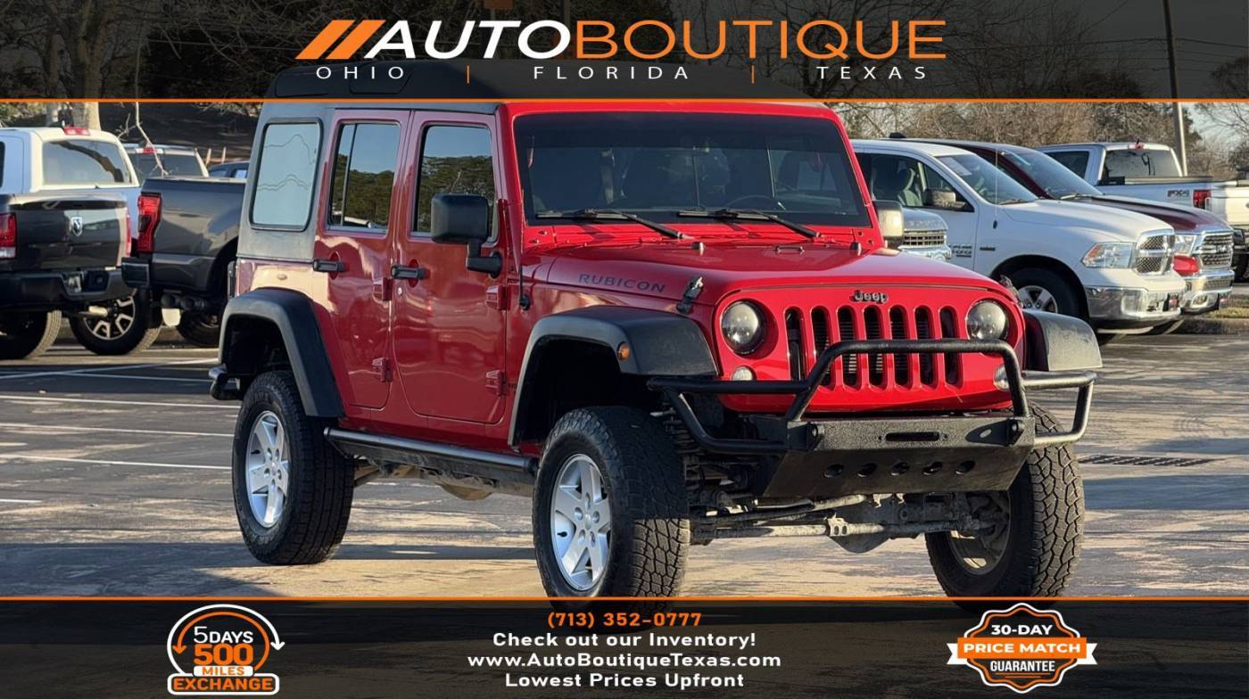 2016 Jeep Wrangler Unlimited Rubicon