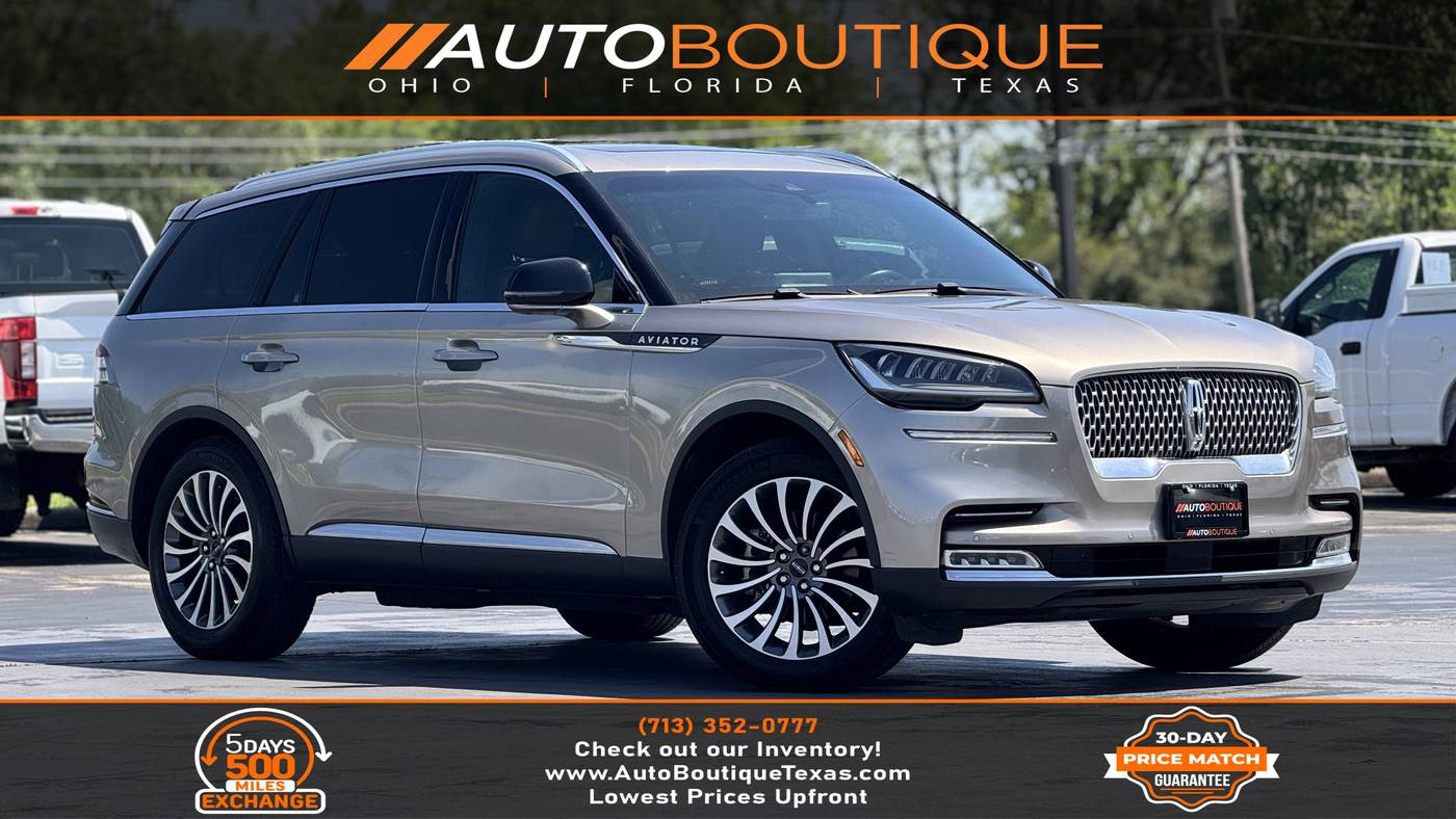 2021 Lincoln Aviator Reserve — SUV — 60,975 mi — Alvin, TX