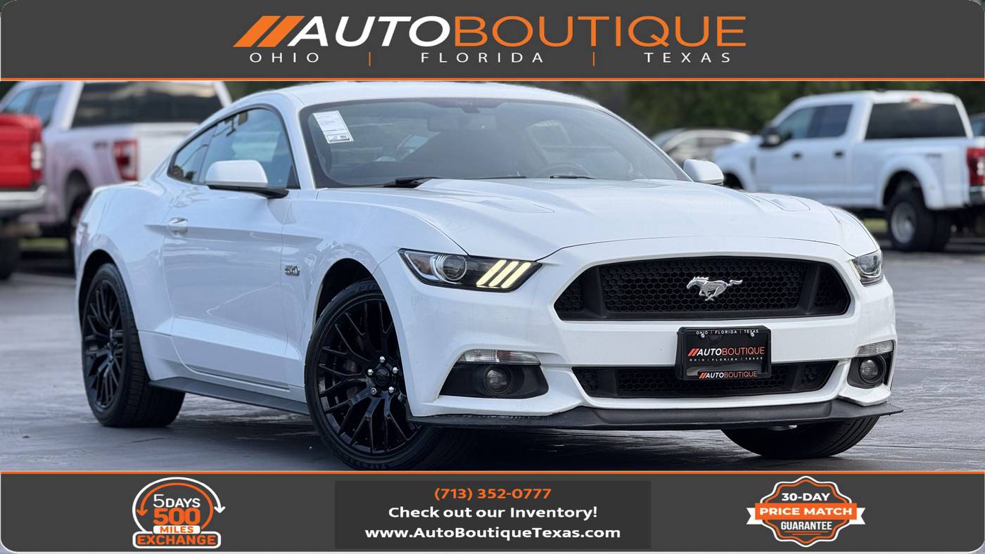 2017 Ford Mustang GT — Coupe — 102,361 mi — Alvin, TX