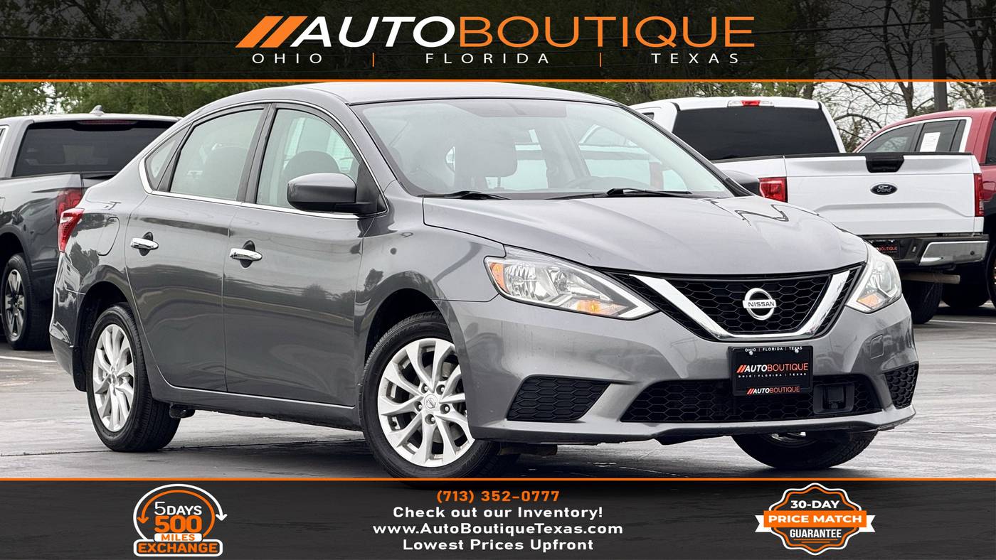 2019 Nissan Sentra SV — Sedan — 96,846 mi — Alvin, TX