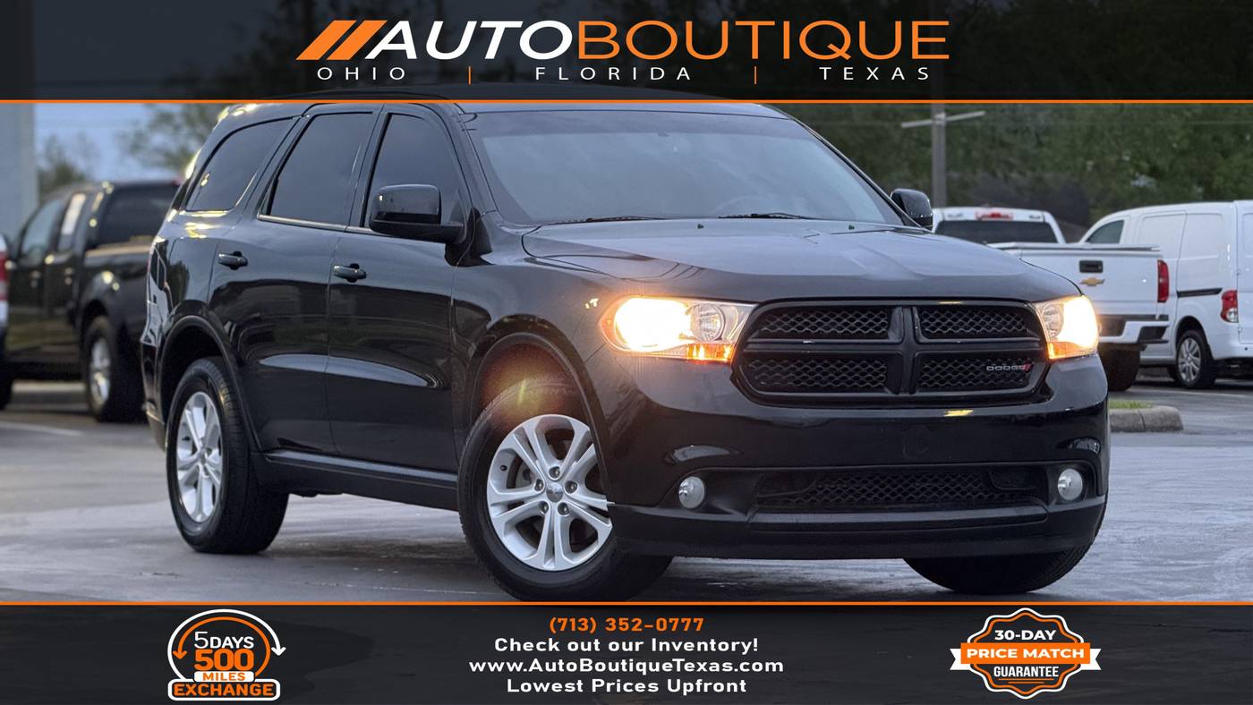2013 Dodge Durango SXT — SUV — 81,799 mi — Alvin, TX