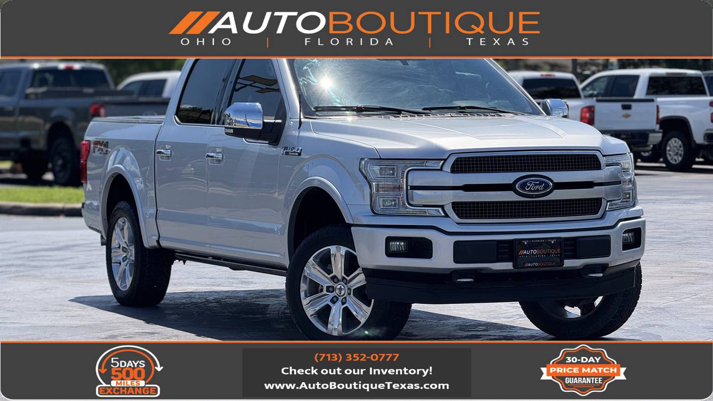 2018 Ford F-150 Platinum — Pickup Truck — 94,409 mi — Alvin, TX