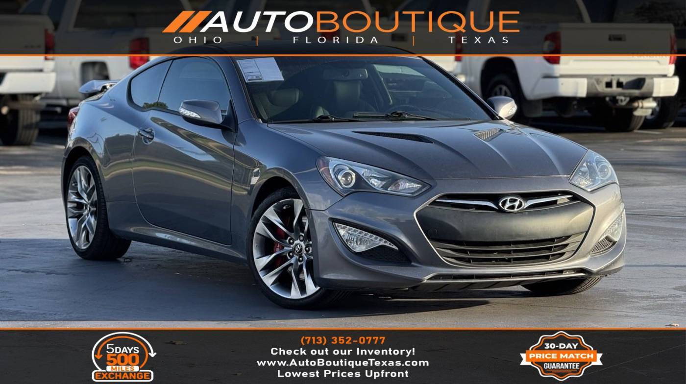 2016 Hyundai Genesis Coupe 3.8 Ultimate — Coupe — 68,212 mi — Alvin, TX