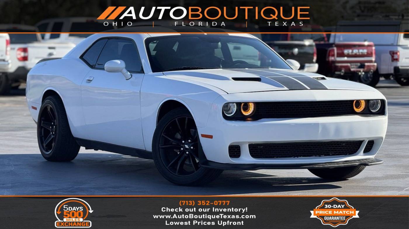 2018 Dodge Challenger SXT — Coupe — 109,402 mi — Alvin, TX