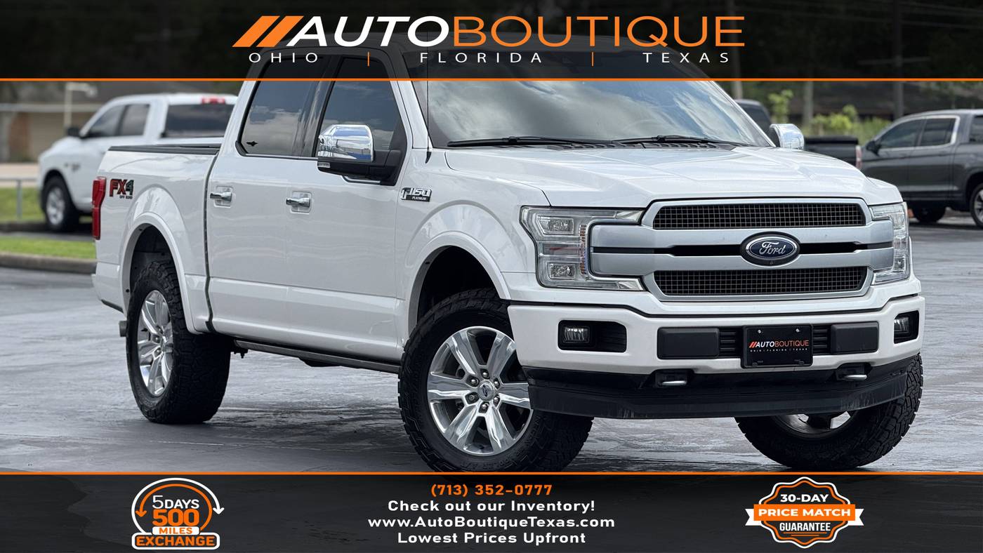 2019 Ford F-150 Platinum — Pickup Truck — 82,175 mi — Alvin, TX