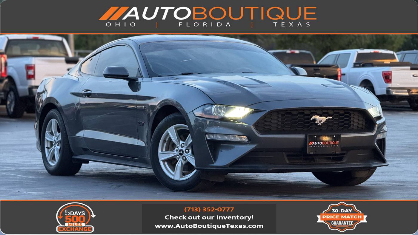 2020 Ford Mustang EcoBoost — Coupe — 65,940 mi — Alvin, TX