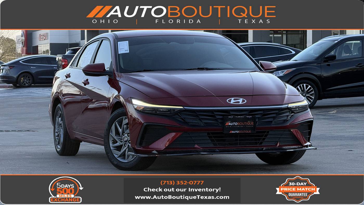 2024 Hyundai Elantra Hybrid Blue