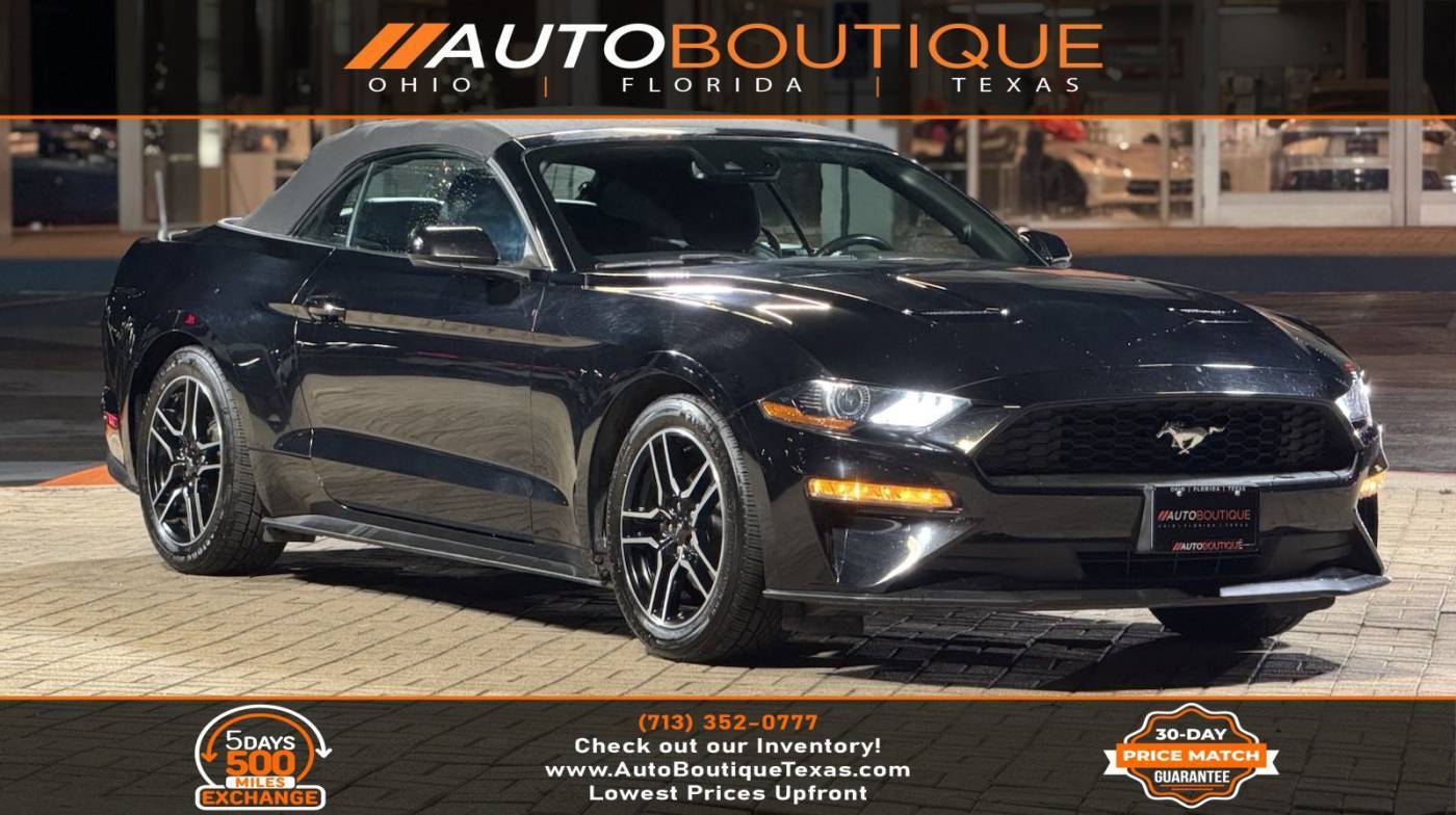 2022 Ford Mustang EcoBoost Premium — Convertible — 68,847 mi — Alvin, TX