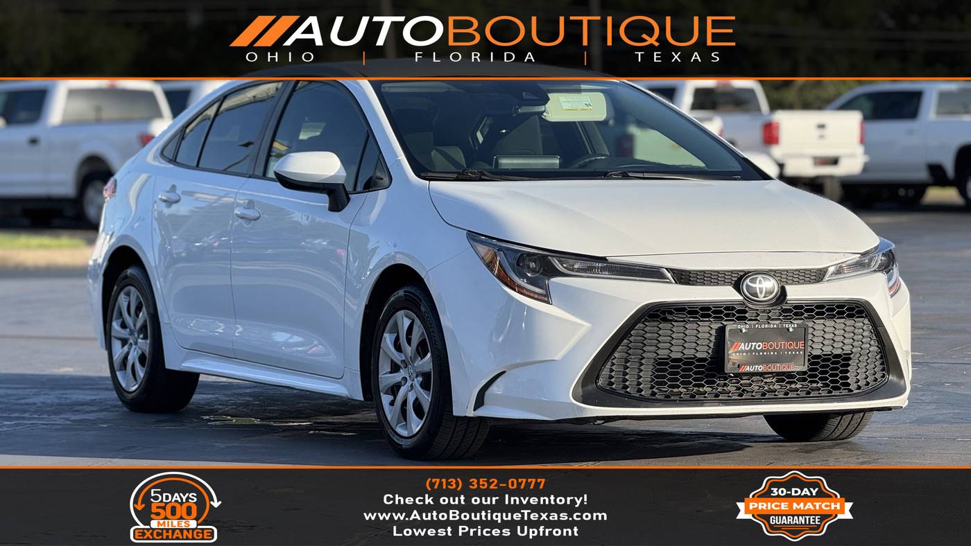 2021 Toyota Corolla LE — Sedan — 109,061 mi — Alvin, TX