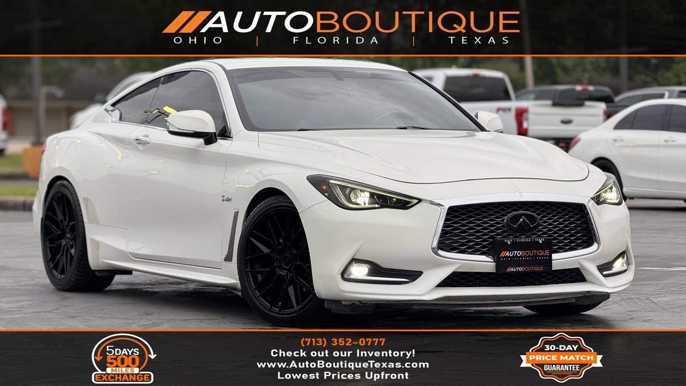 2017 INFINITI Q60 3.0t Premium — Coupe — 69,537 mi — Alvin, TX
