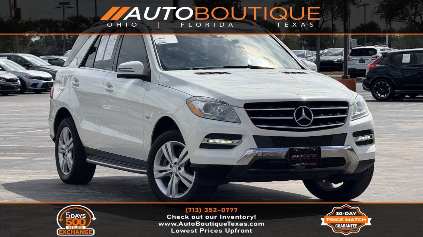 2012 Mercedes-Benz M-Class ML 350 — SUV — 98,999 mi — Alvin, TX