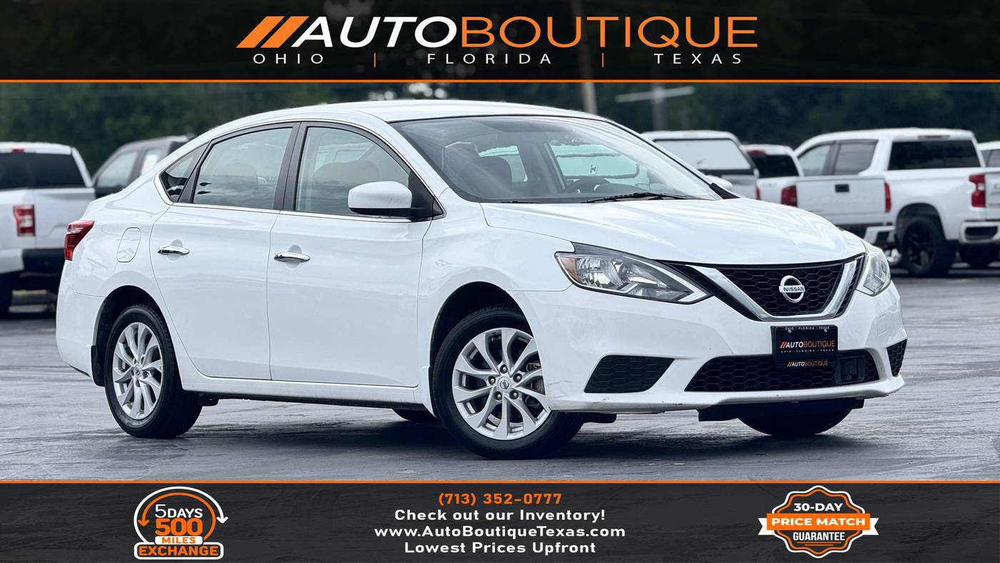 2019 Nissan Sentra SV — Sedan — 100,438 mi — Alvin, TX