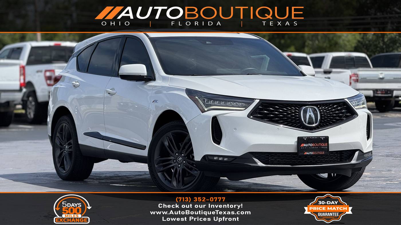 2022 Acura RDX A-Spec Package — SUV — 33,914 mi — Alvin, TX