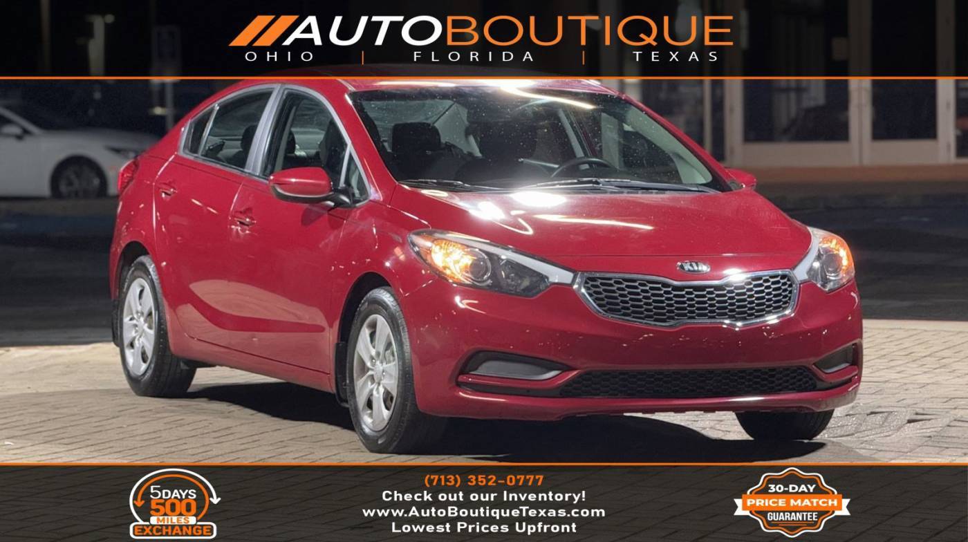 2016 Kia Forte LX — Sedan — 72,103 mi — Alvin, TX