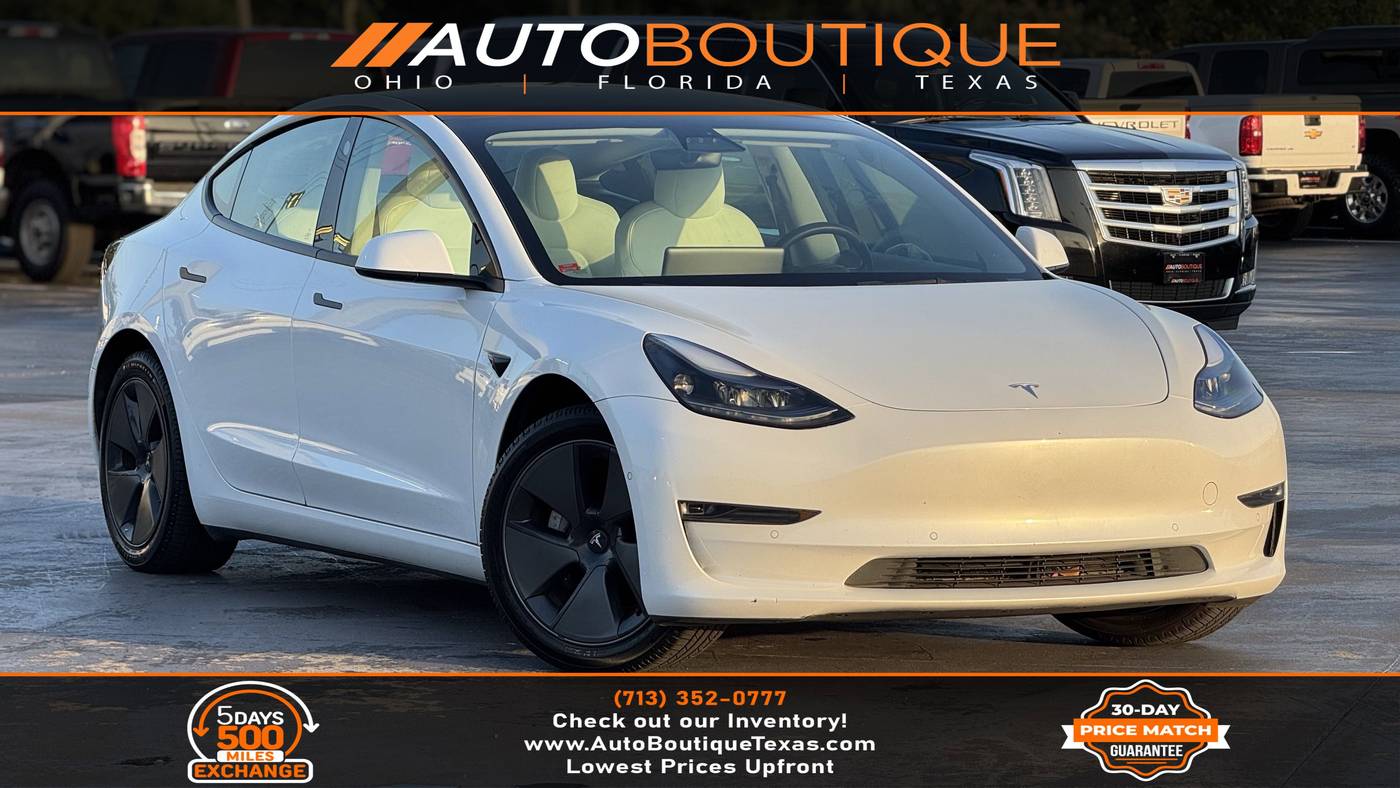 2021 Tesla Model 3 Standard Range Plus — Sedan — 49,487 mi — Alvin, TX