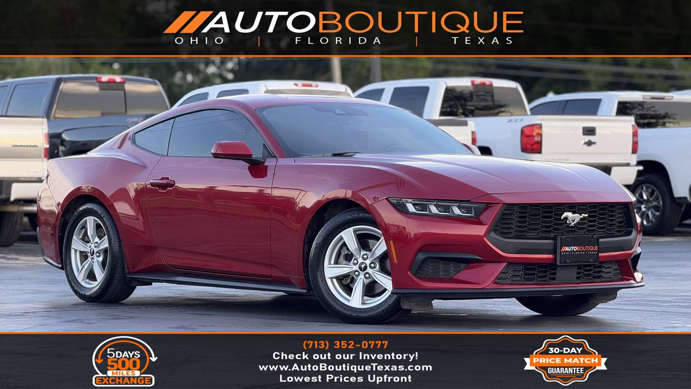 2024 Ford Mustang EcoBoost — Coupe — 21,505 mi — Alvin, TX