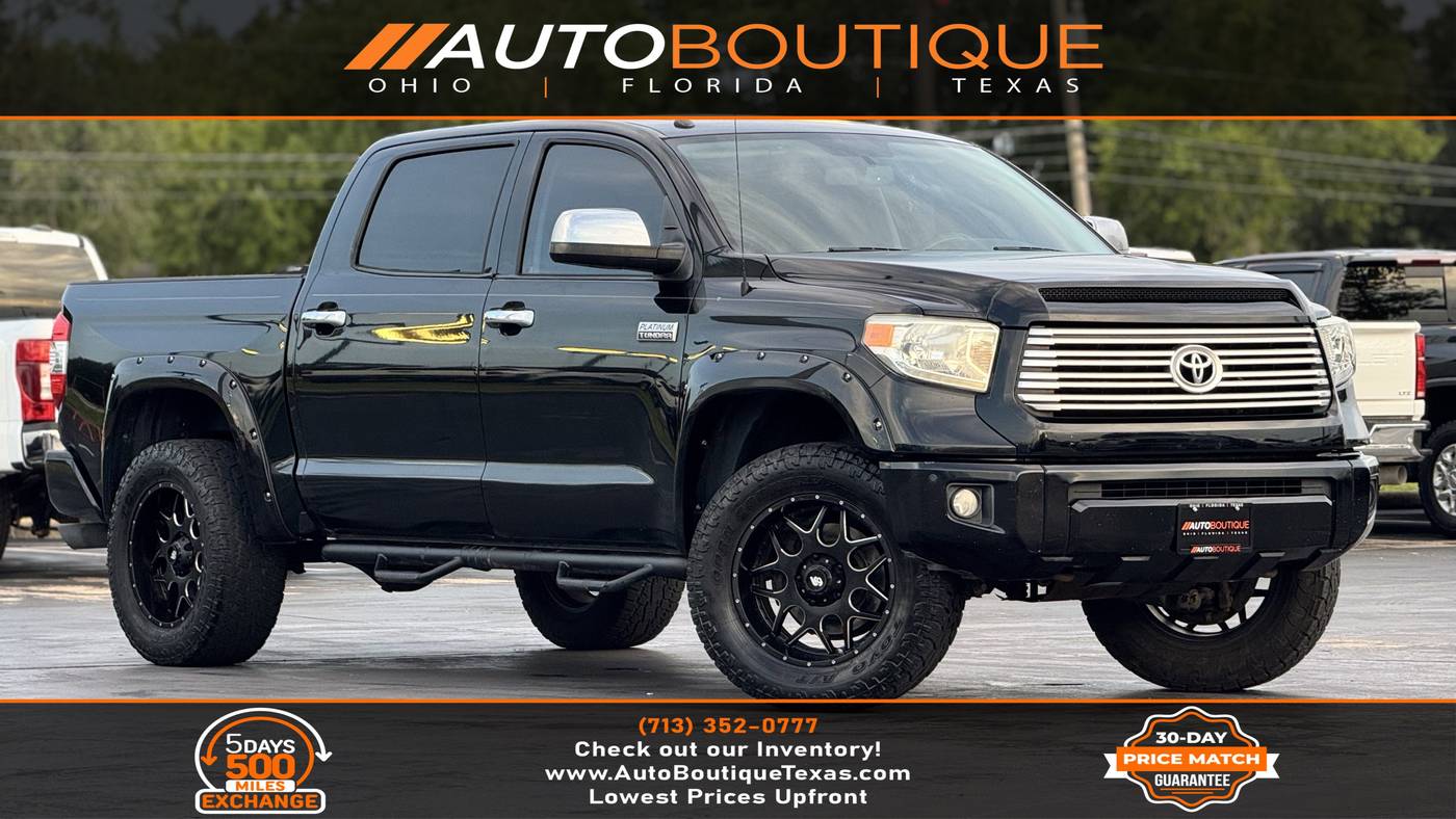 2014 Toyota Tundra Platinum — Pickup Truck — 109,770 mi — Alvin, TX