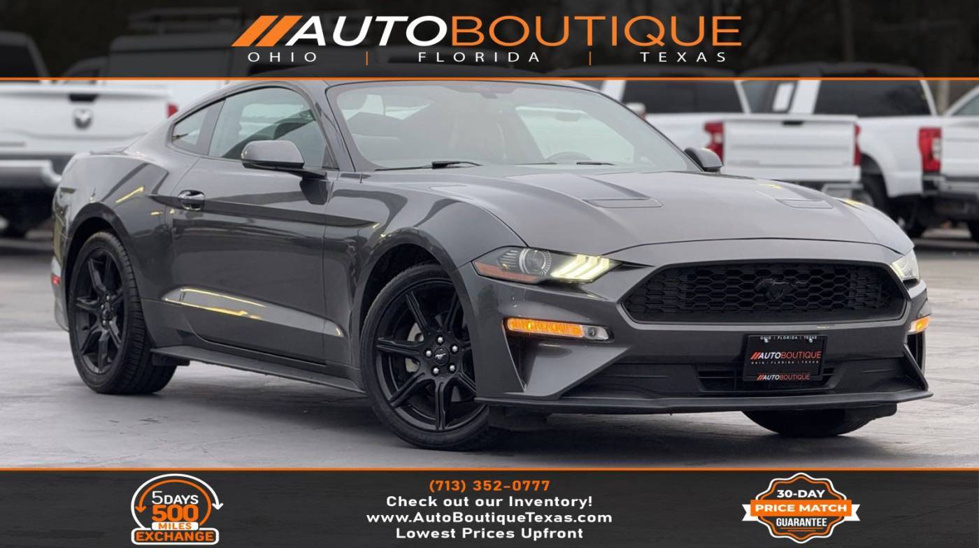 2019 Ford Mustang EcoBoost Premium — Coupe — 50,056 mi — Alvin, TX