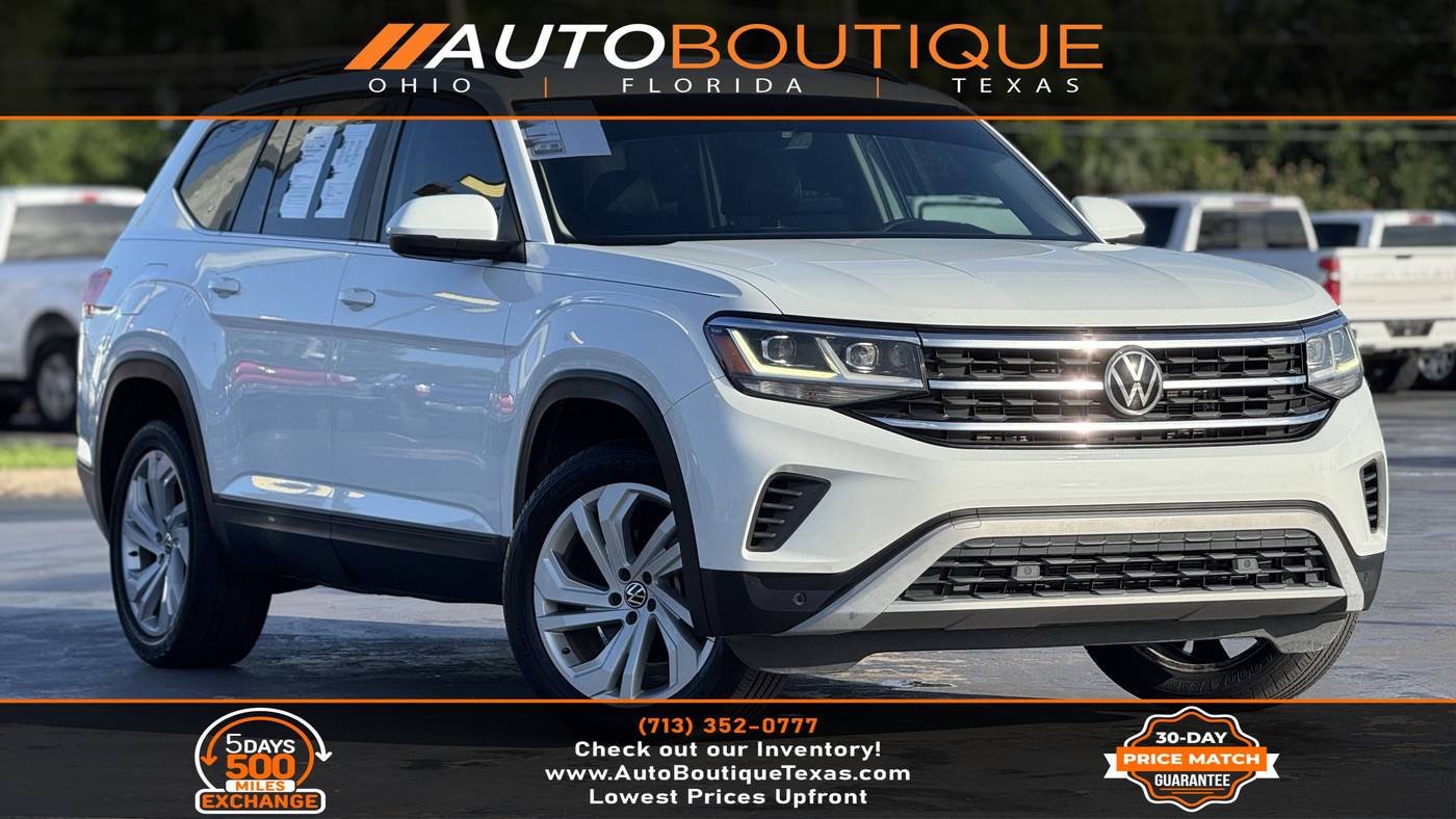 2022 Volkswagen Atlas SE with Technology — SUV — 85,654 mi — Alvin, TX