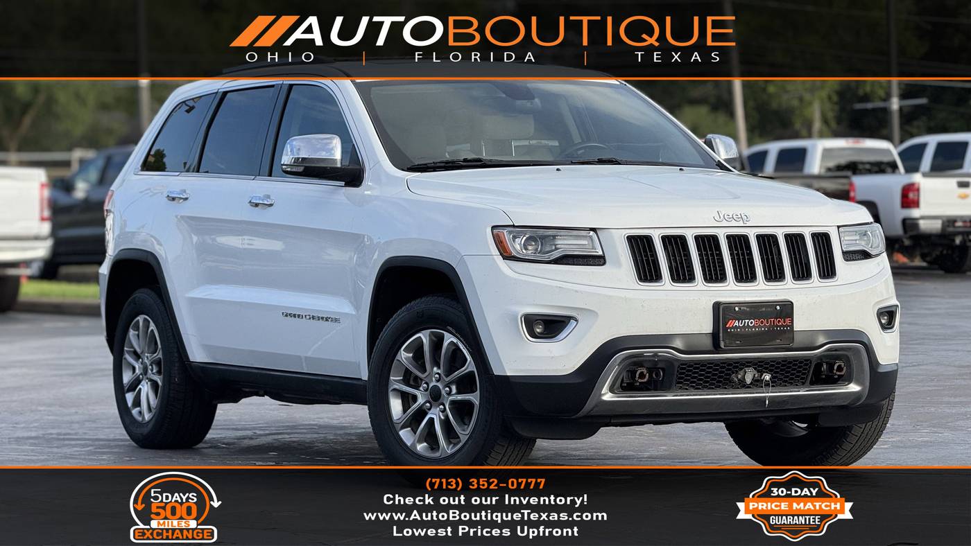 2014 Jeep Grand Cherokee Limited — SUV — 98,129 mi — Alvin, TX