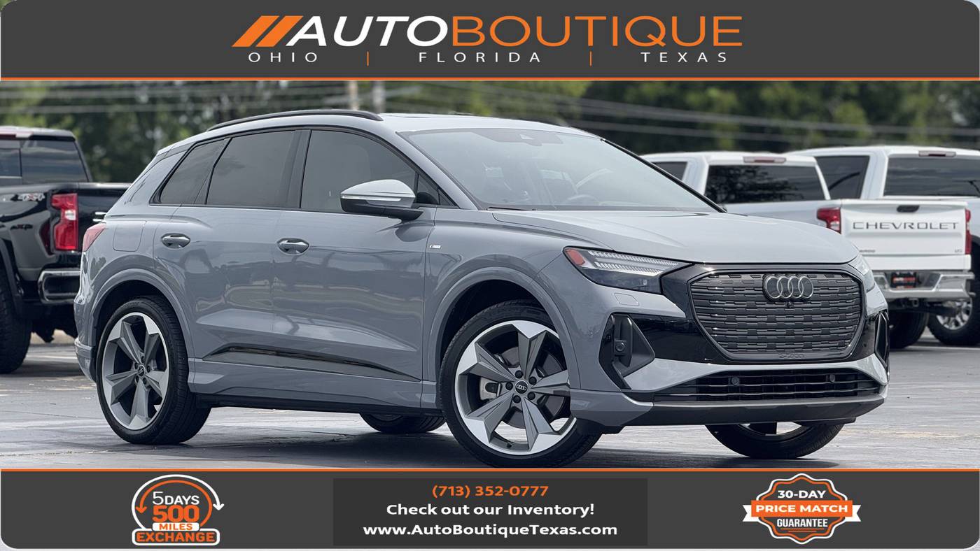 2025 Audi Q4 e-tron Prestige — SUV — 3,779 mi — Alvin, TX