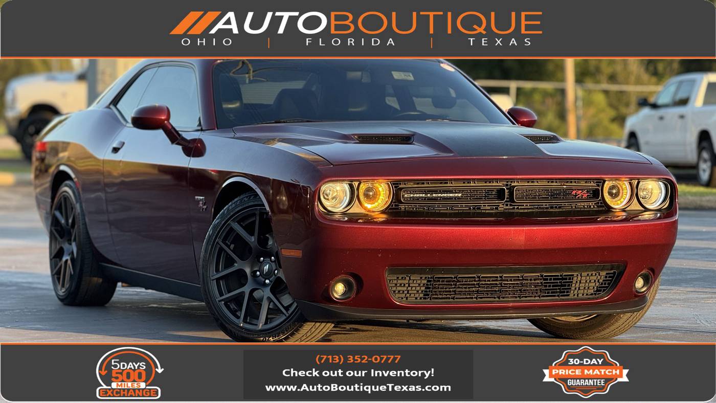 2017 Dodge Challenger R/T Plus — Coupe — 95,448 mi — Alvin, TX