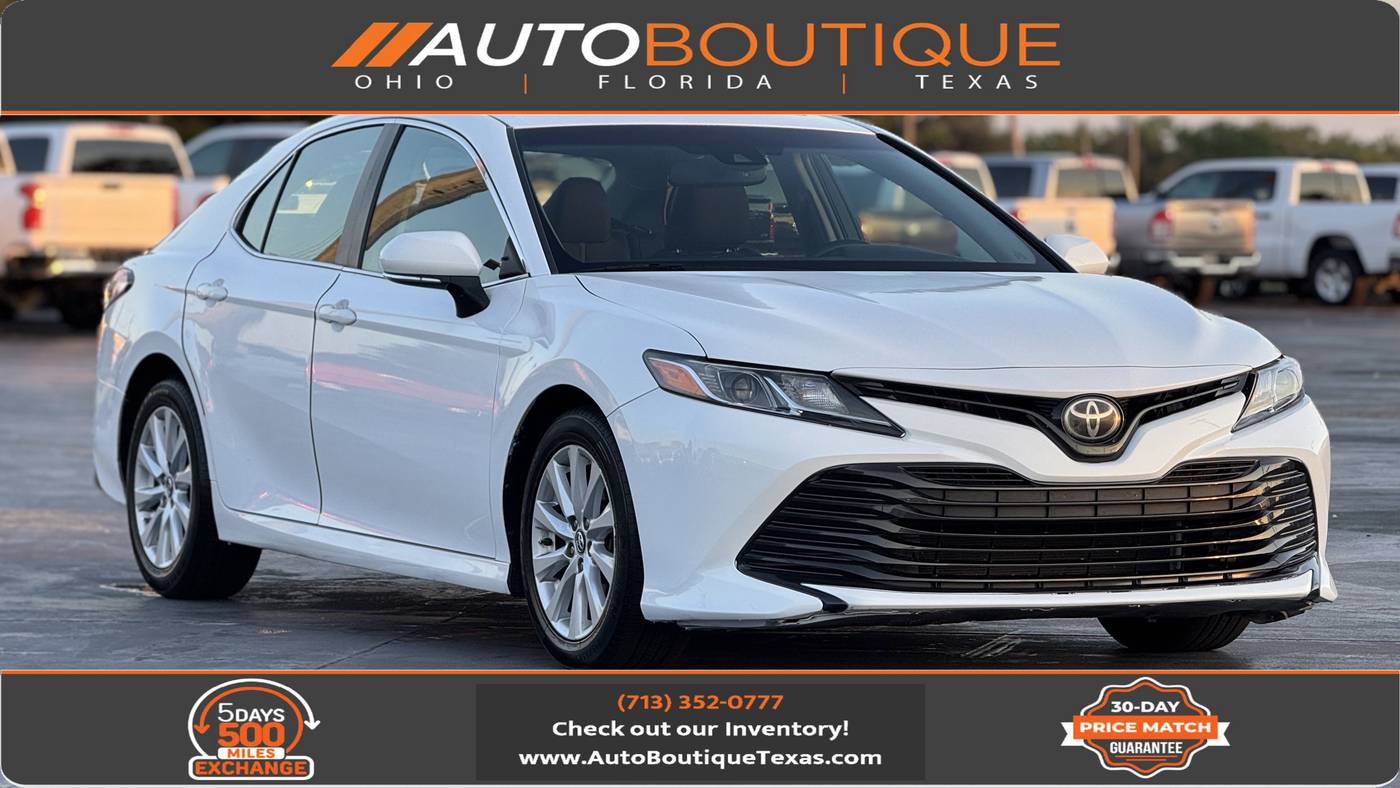 2018 Toyota Camry LE — Sedan — 52,345 mi — Alvin, TX