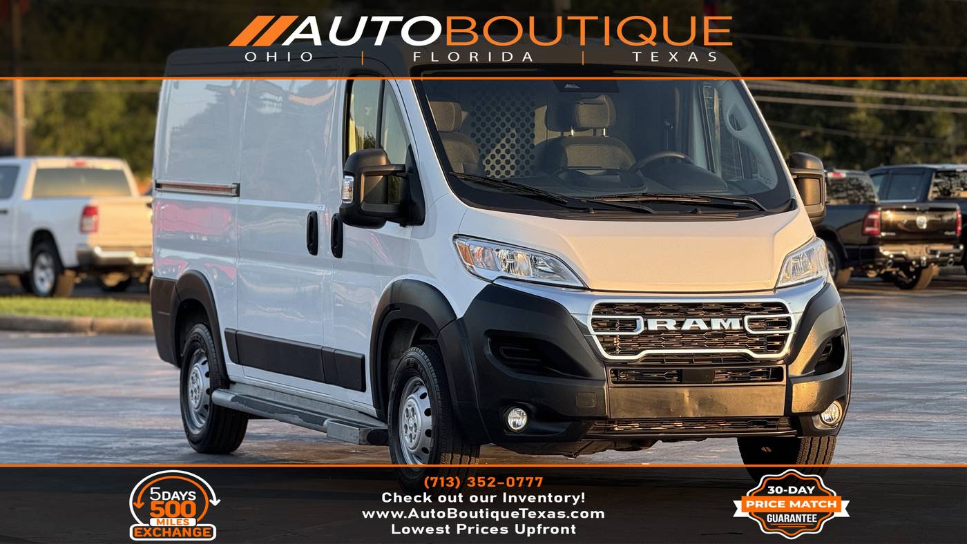 2023 Ram ProMaster Cargo Van 2500 — Cargo Van — 16,357 mi — Alvin, TX