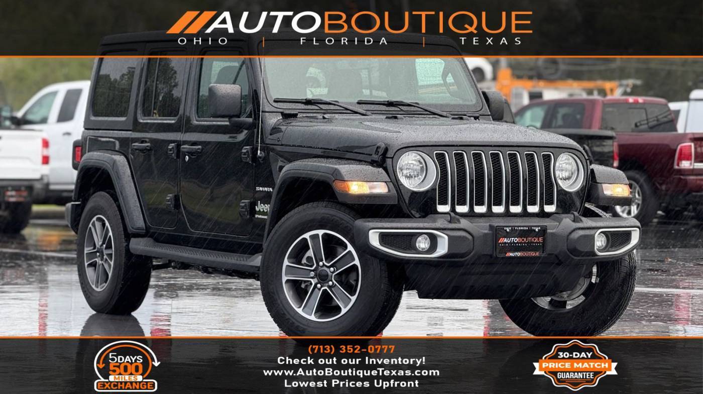 2023 Jeep Wrangler Sahara — SUV — 1,472 mi — Alvin, TX