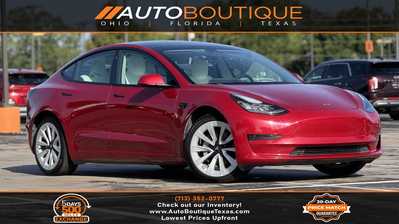 2022 Tesla Model 3 Standard Range Plus — Sedan — 18,648 mi — Alvin, TX