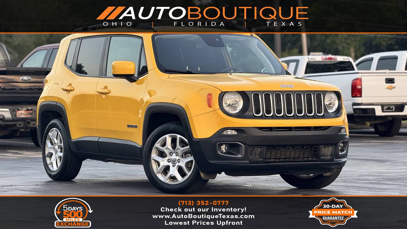 2018 Jeep Renegade Latitude — SUV — 97,222 mi — Alvin, TX
