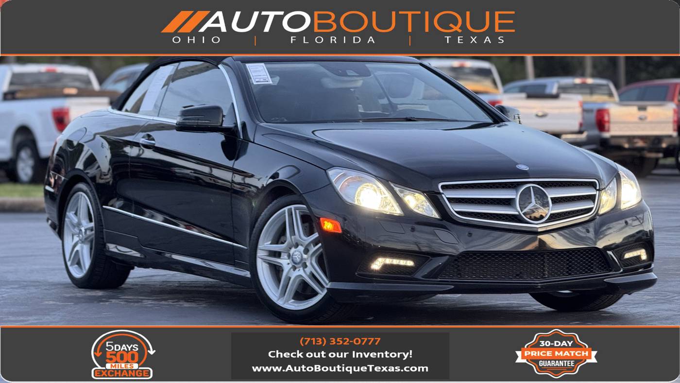 2011 Mercedes-Benz E-Class E 550 — Convertible — 59,508 mi — Alvin, TX
