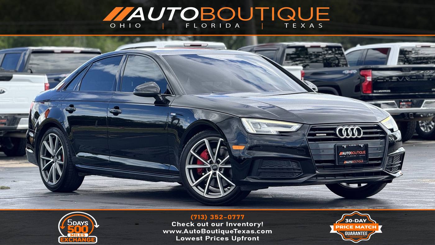 2018 Audi A4 Premium Plus — Sedan — 74,897 mi — Alvin, TX