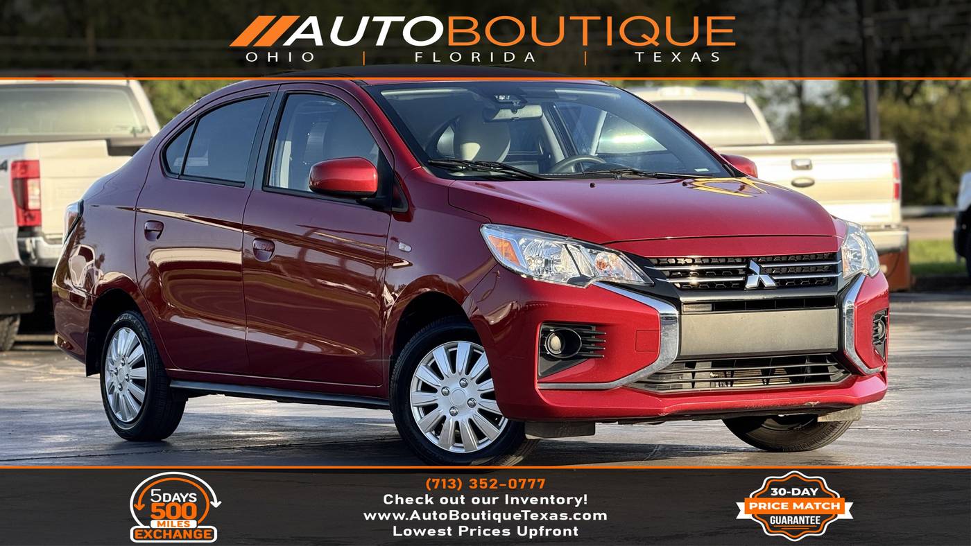 2021 Mitsubishi Mirage ES — Sedan — 46,144 mi — Alvin, TX