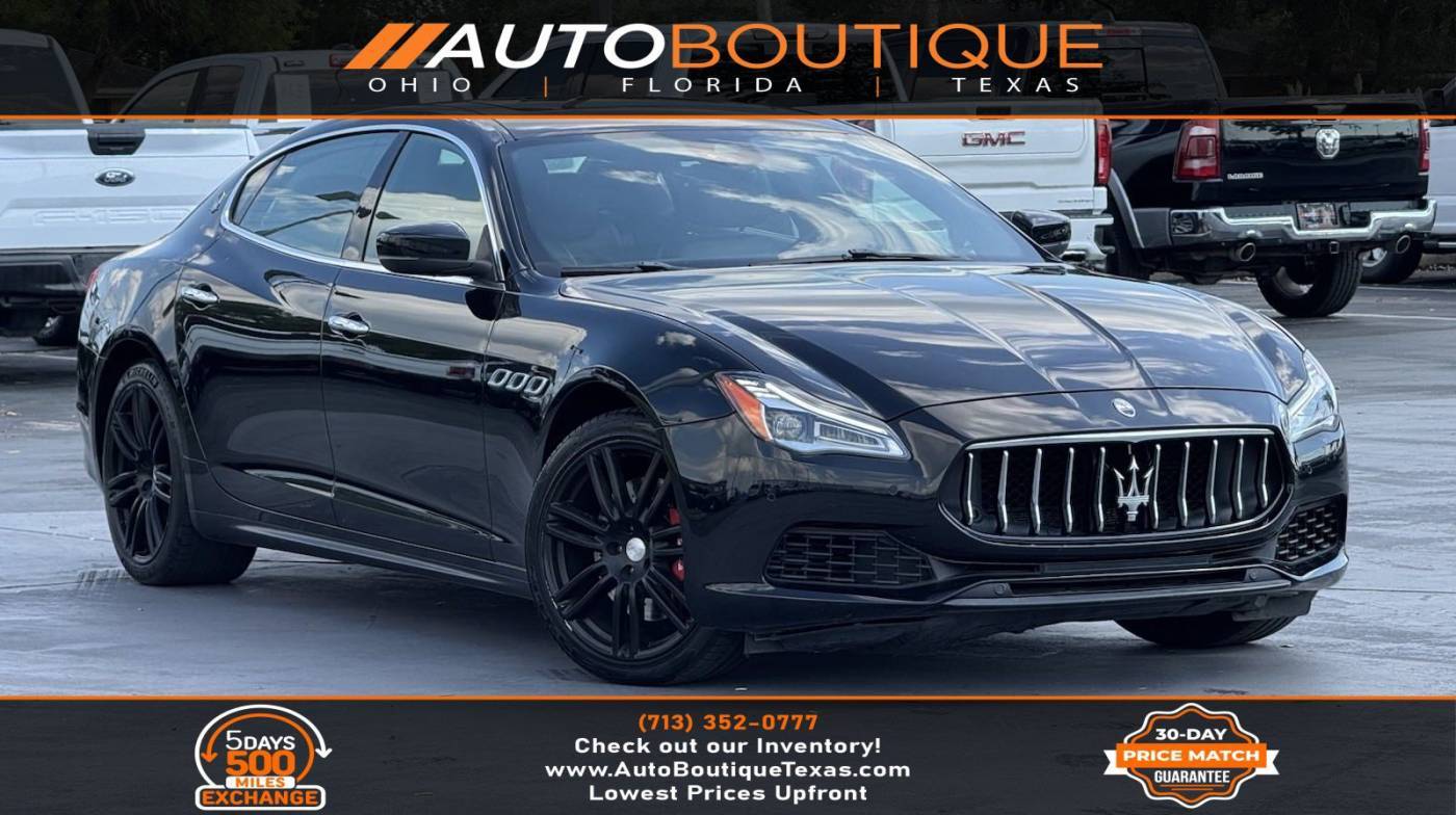 2018 Maserati Quattroporte S — Sedan — 35,315 mi — Alvin, TX