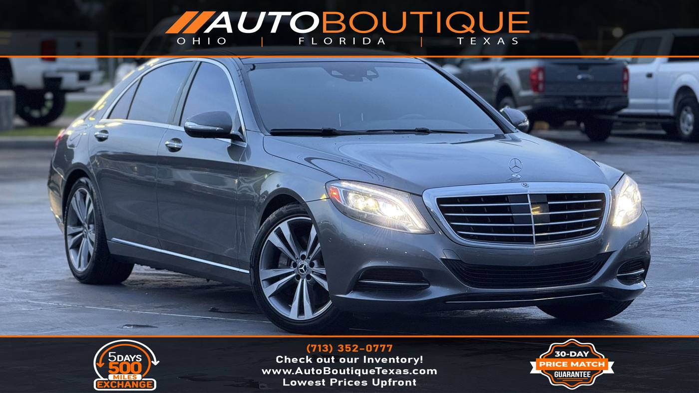 2017 Mercedes-Benz S-Class S 550 — Sedan — 71,963 mi — Alvin, TX