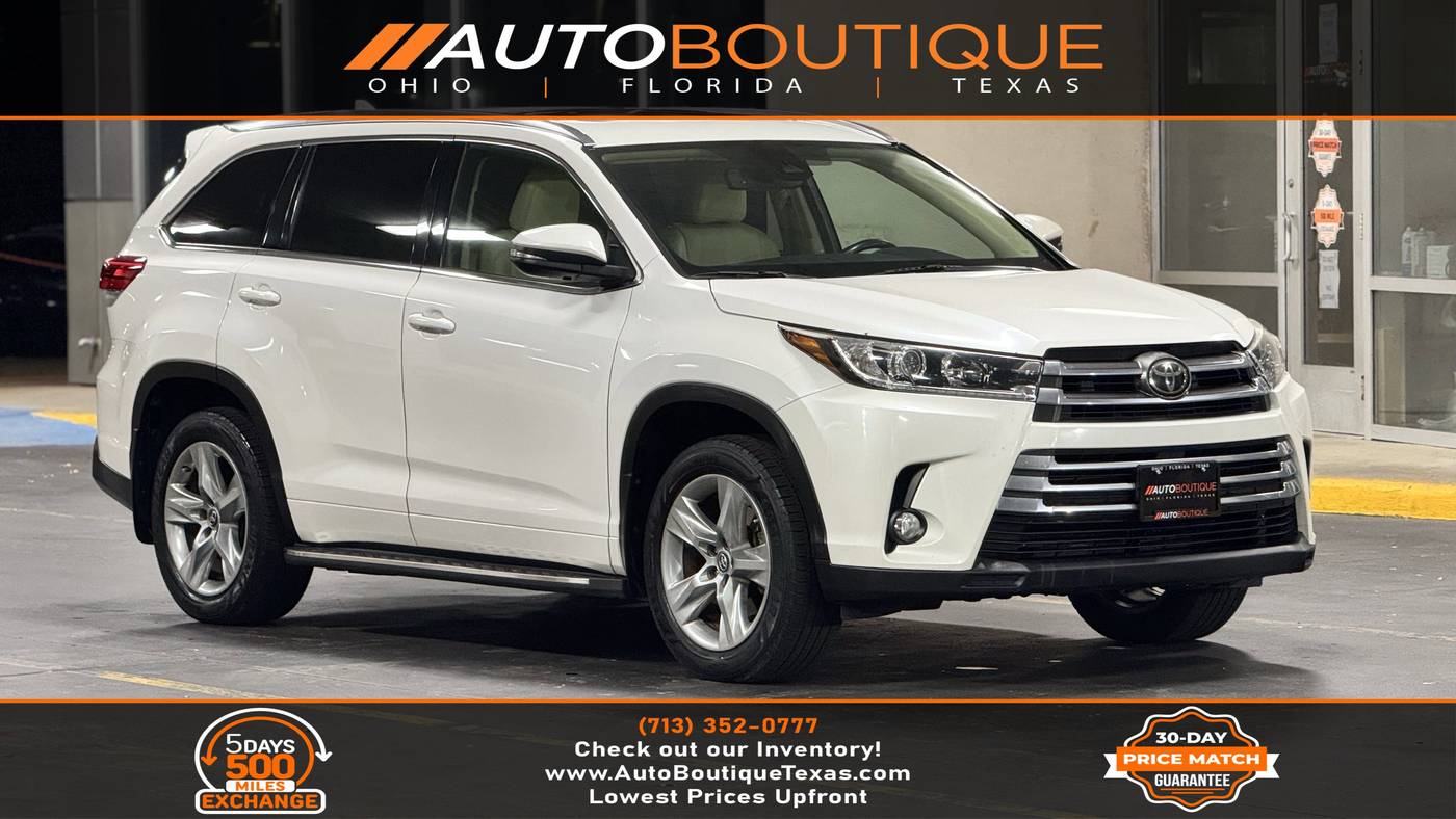 2017 Toyota Highlander Limited — SUV — 103,135 mi — Alvin, TX