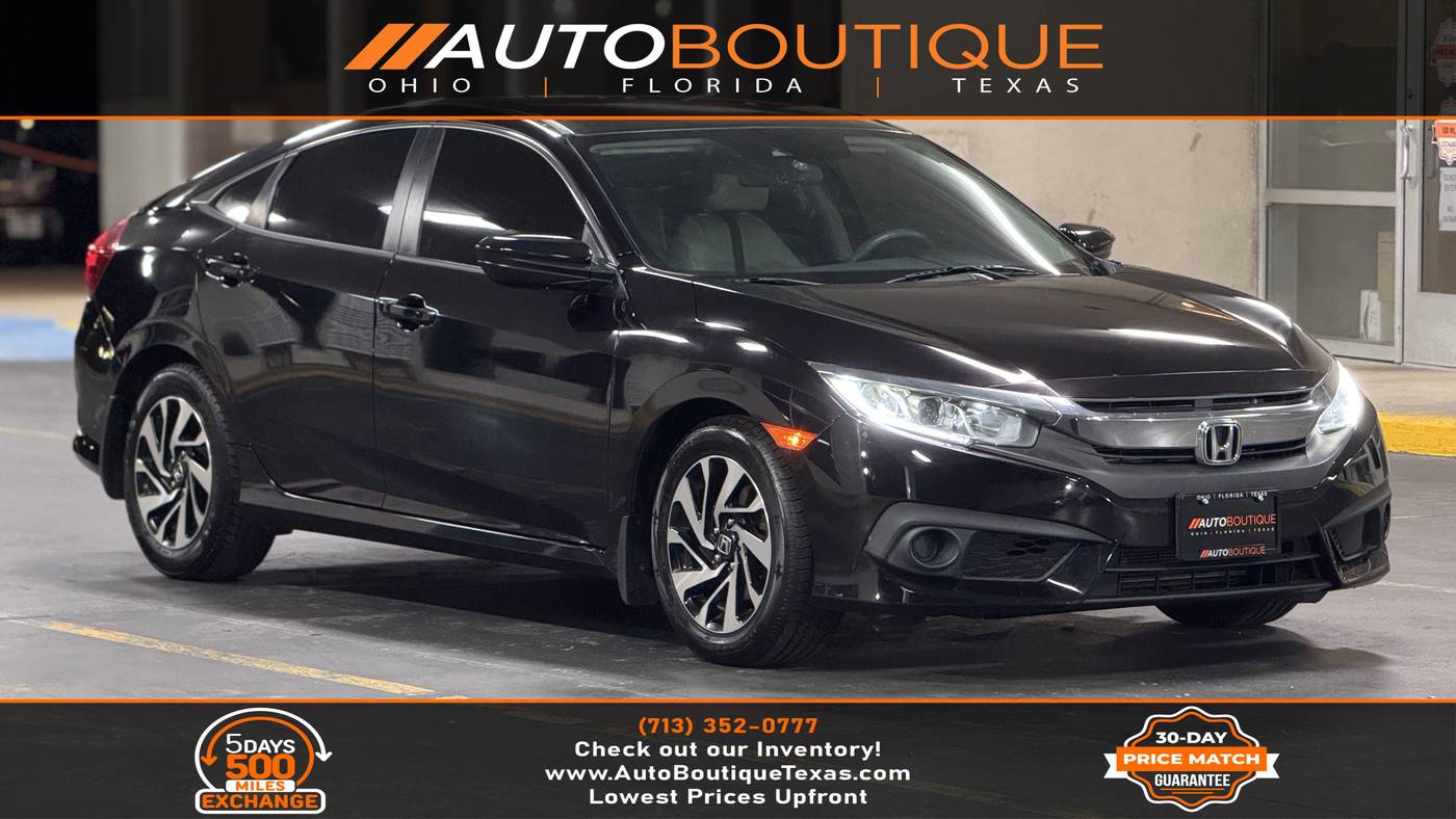 2016 Honda Civic LX — Sedan — 95,627 mi — Alvin, TX