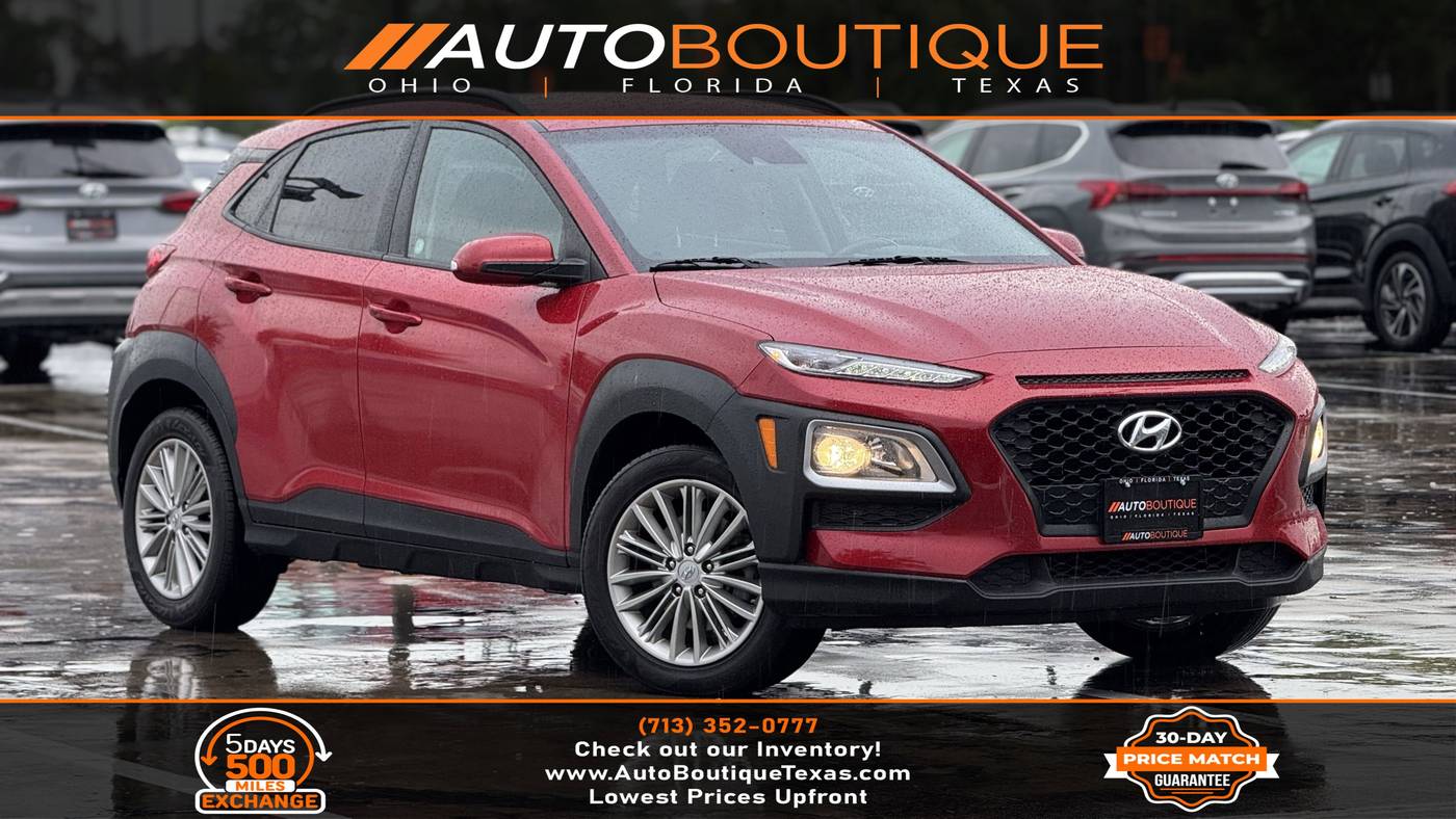 2021 Hyundai Kona SEL — SUV — 75,485 mi — Alvin, TX